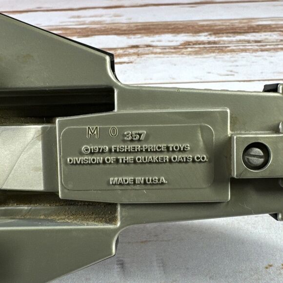 Vintage 1979 Fisher Price Adventure People 357 Firestar 1 Space Ship & Pilot - Picture 6 of 11